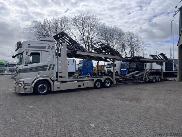 Car carrier van Scania R530 V8 NGS GROENEWOLD 2022