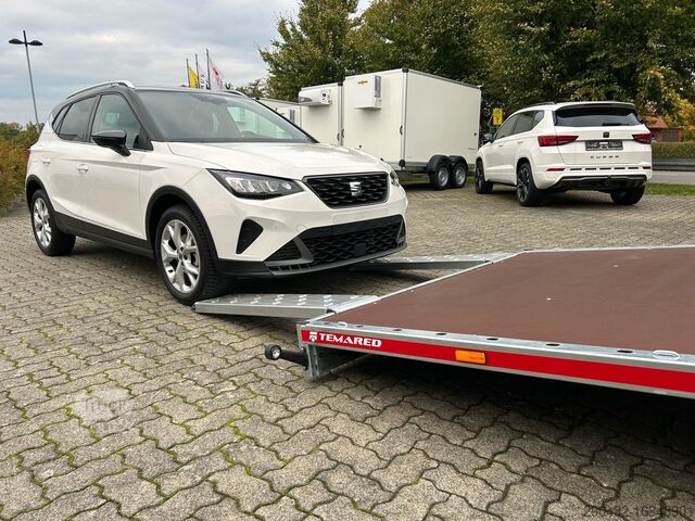 Remorcă transport auto TEMA Temared Carkeeper 4521/2 P 3,0t Autotransporter