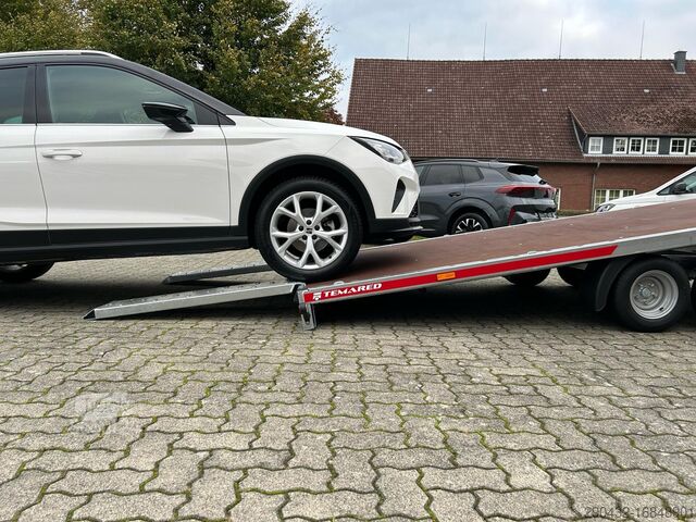 Remorcă transport auto TEMA Temared Carkeeper 4521/2 P 3,0t Autotransporter