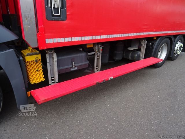 Φορτηγό πλατφόρμα με μουσαμά MERCEDES-BENZ 2540 Antos*6,9 m Schiebeplane*NLA*LBW*Kamera*TOP