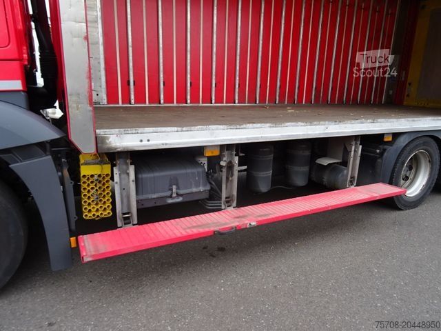 Φορτηγό πλατφόρμα με μουσαμά MERCEDES-BENZ 2540 Antos*6,9 m Schiebeplane*NLA*LBW*Kamera*TOP