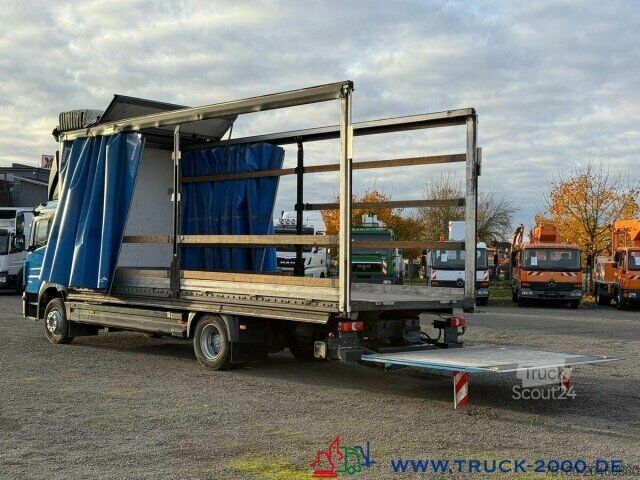 Avolavetta pressupeitolla Mercedes-Benz Atego 1223 Schiebeplane R+L Schiebeverdeck + LBW