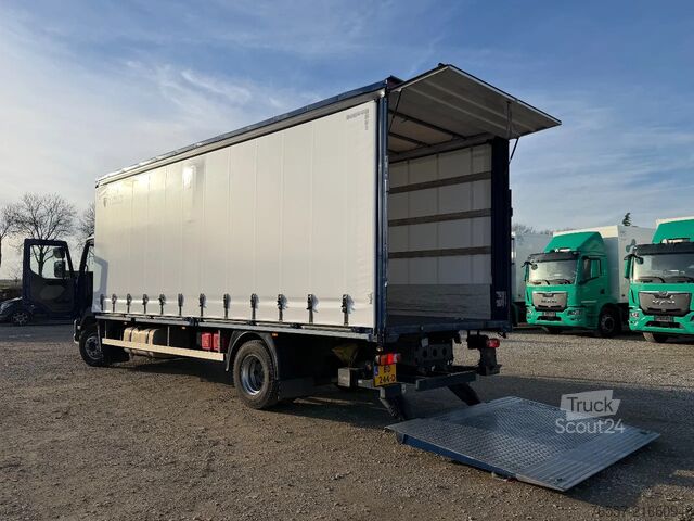 Glidende presenning DAF LF 290 LF290.16 EURO6.  2021. EURO6. Schuifzeil...