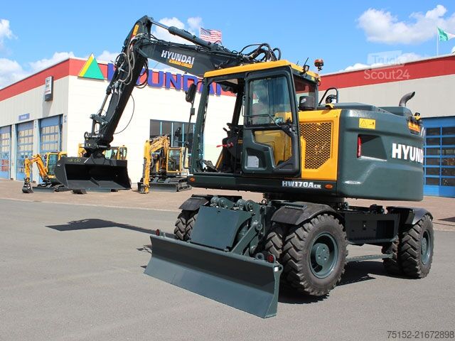 Excavadoras móviles Hyundai HW 170A CR  inkl. 3 D Steuerung