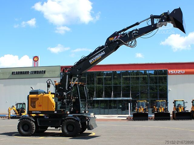 Excavadoras móviles Hyundai HW 170A CR  inkl. 3 D Steuerung