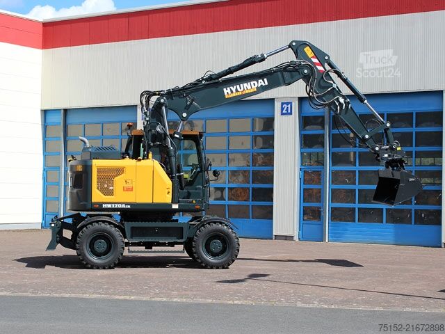 Excavadoras móviles Hyundai HW 170A CR  inkl. 3 D Steuerung