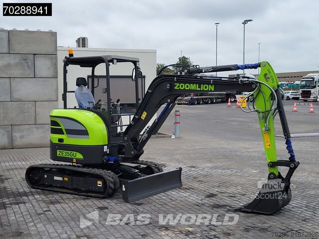 Minikotró Zoomlion ZE35 GU FACTORY WARRANTY -KUBOTA ENGINE - CE CE...