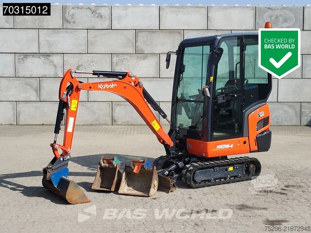 Mini ekskavatorius Kubota KX016-4