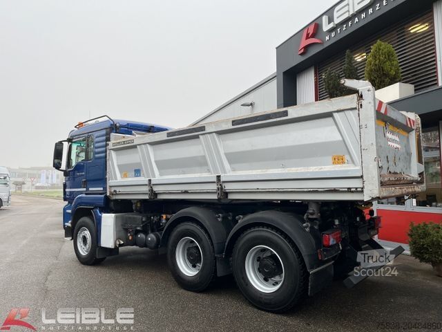 Tipper truck MAN TGS 26.540 6x4BB*Bordmatik*Retarder*338TKM*Blatt