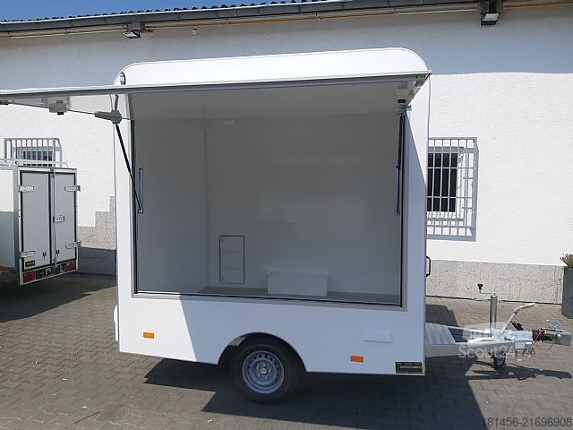 Salgstrailer trailershop 250x200x230cm retro style für DIY Ausbau verfügbar