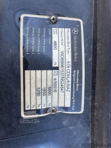 Greitoji pagalba Mercedes-Benz Sprinter 519 **EURO 5-V6-AIRCO-BELGIAN ORIGINE**