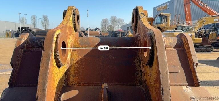 Standartinis kaušas Caterpillar Caterpillar teeth Bucket 385