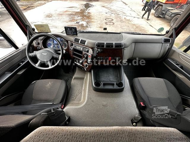 Camion pentru transport bovine DAF CF 75.360 6x2 Menke/Janzen 1Stock  Lift/Lenk