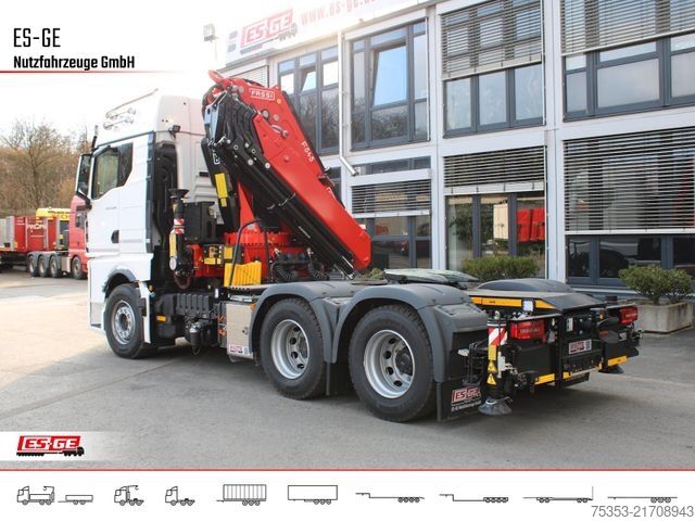 Heavy-duty truck MAN TGX 33.540 6x4 BL SA mit Fassi F545RA.2.26
