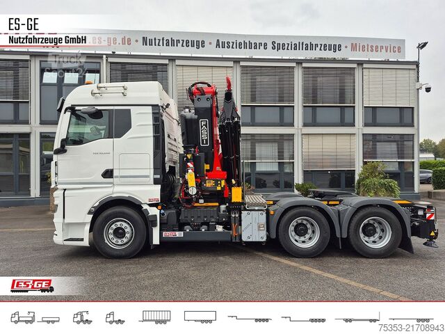 Trekkvogn MAN TGX 33.540 6x4 BL SA mit Fassi F545RA.2.26