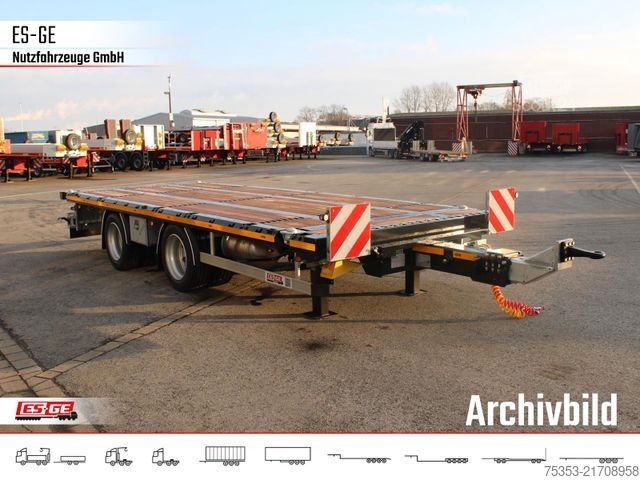Remorque avec plate-forme de travail ES-GE Tandemanhänger - Rungen - CV