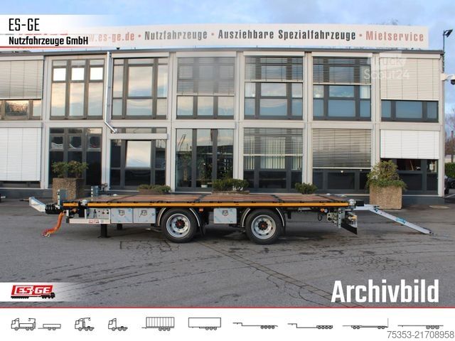 Remorque avec plate-forme de travail ES-GE Tandemanhänger - Rungen - CV