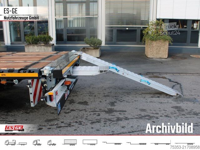 Remorque avec plate-forme de travail ES-GE Tandemanhänger - Rungen - CV
