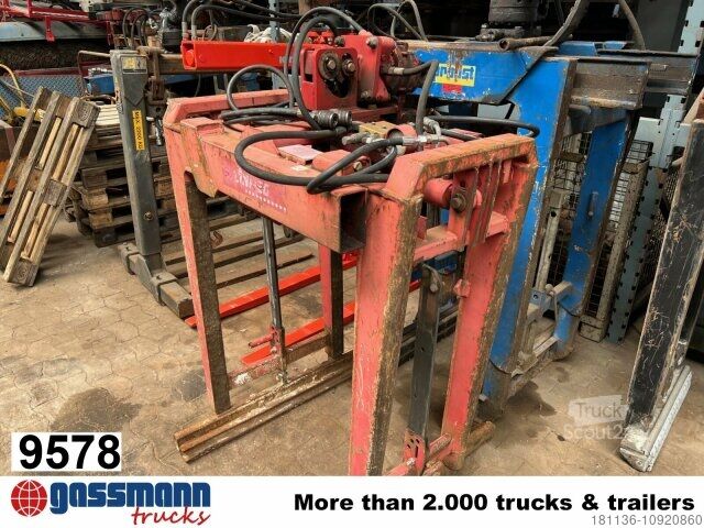 Truck mounted crane Steinweg HGP1200H1 Palettenzange