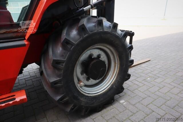 Вездеходный вилочный погрузчик Manitou M30-4 Diesel, 4x4 Drive, 3t Capacity, Triplex Mast