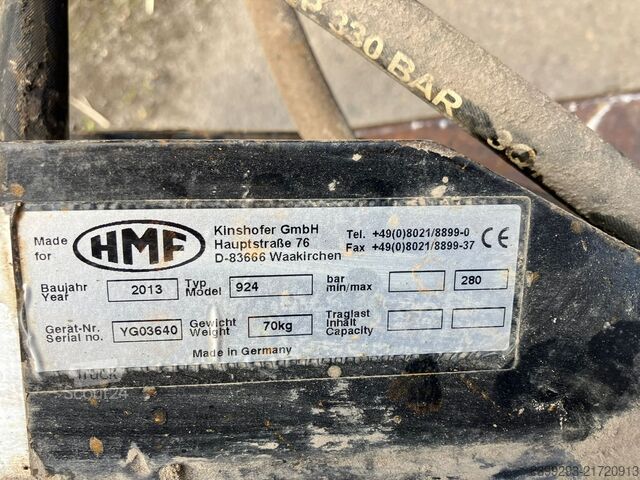 Vinç / Katlanabilir vinçli değiştirilebilir konteyner Sirch/HMF 