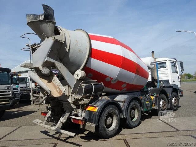 Blender MAN 32-364 LIEBHERR MIXER,STEEL SPRINGS,BIG AXEL