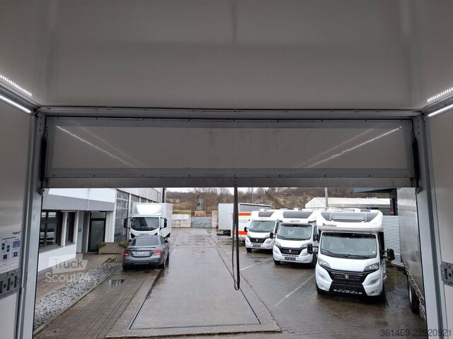Φορτηγό κουτί (κουρμπαριστό) IVECO ML140-280P,LBW,Koffer,Klima,Luftf.,