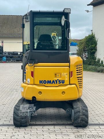 Minigraver KOMATSU PC30MR-5 Kompaktbagger Powertilt HS03/3.+4.Kreis
