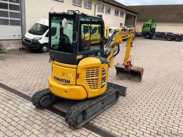 Minigraver KOMATSU PC30MR-5 Kompaktbagger Powertilt HS03/3.+4.Kreis