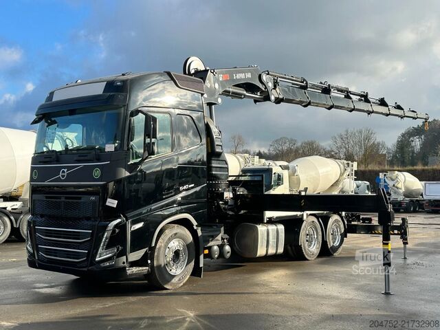 Kranbil Volvo FH 540 Volvo FH540 6X4 E6/Retarder/Hiab548-8/Se...