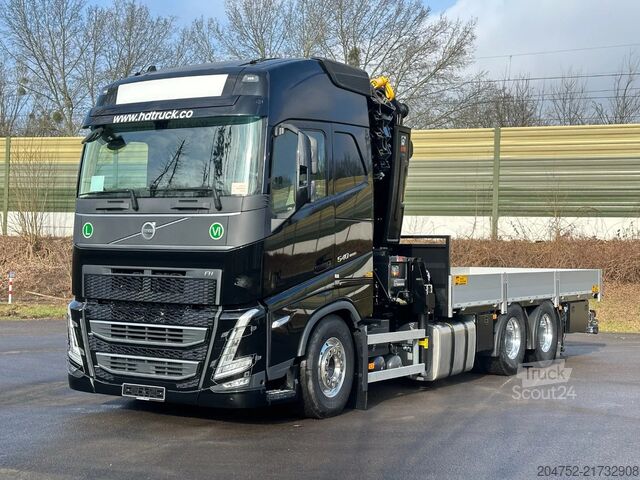 Kranbil Volvo FH 540 Volvo FH540 6X4 E6/Retarder/Hiab548-8/Se...