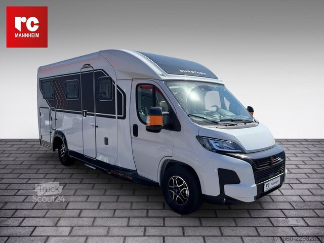 Half-integraal camper BÜRSTNER Signature SFT 7.0 Orange accent & Brown Leather