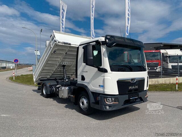 Trostrani kiperski kamion MAN TGL 12.250 BL / Kipper/Klima/3-Sitzer/ NL6,6To