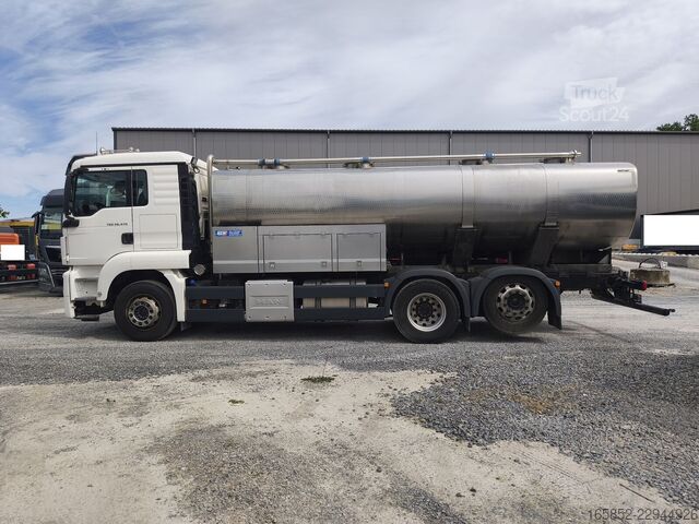 Βυτιοφόρο γάλακτος MAN TGS 26.470 Milchtankwagen Euro 6D 6x2 17000 l A...