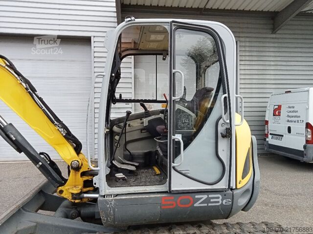 Minikaivukone < 7t Wacker Neuson 50Z3 with 3 excavator buckets