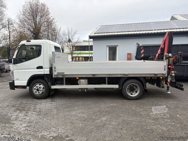 Furgone pick-up Fuso FUSO 9C18 Canter Pritsche 3.8m Kran 2x hydr.