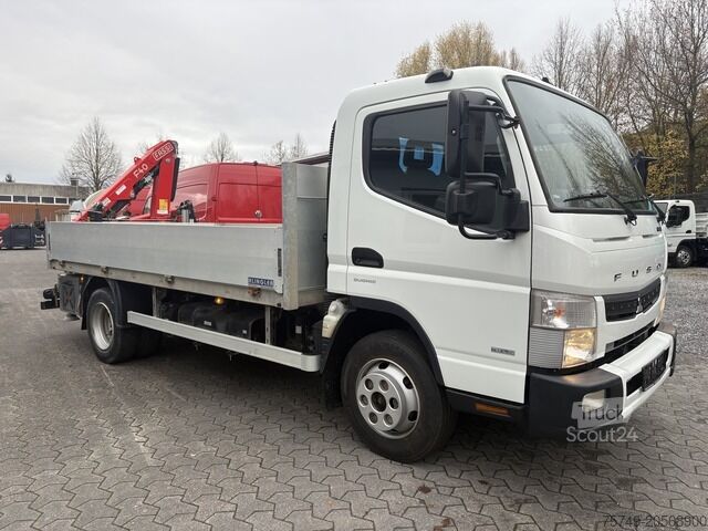 Furgoneta pick-up Fuso FUSO 9C18 Canter Pritsche 3.8m Kran 2x hydr.
