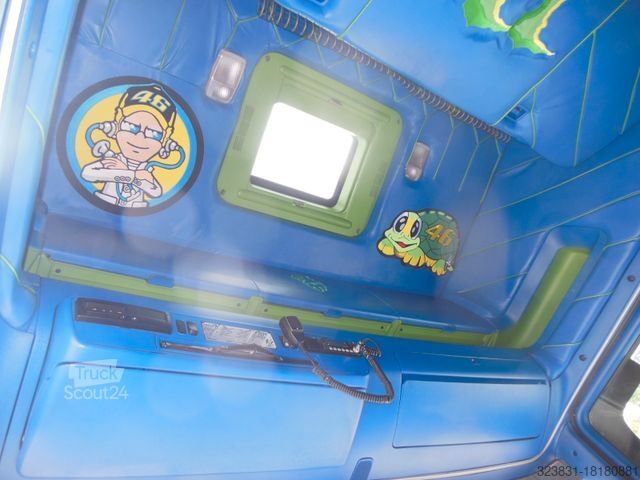 Standard nyergesvontató SCANIA R520, V8, ROSSI, LEDER, TOP!!!