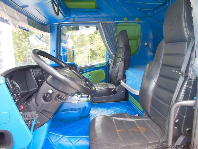 Τυπική μονάδα τράκτορα SCANIA R520, V8, ROSSI, LEDER, TOP!!!
