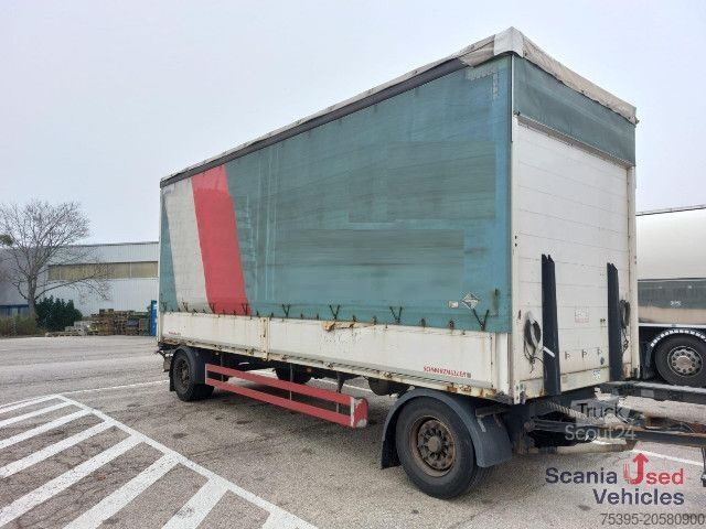 Ανοικτό ρυμουλκούμενο Schwarzmüller 2 Achs-Anhänger Heckportaltüren 2,80m