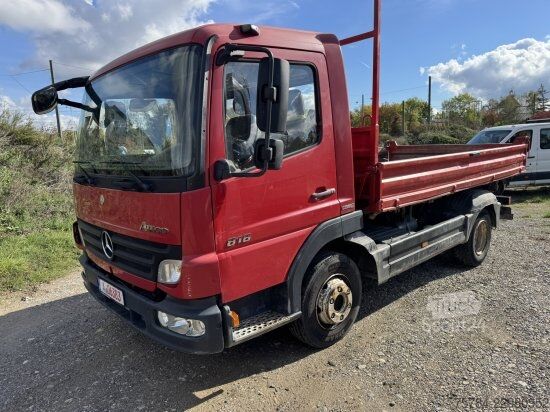 Φορτηγό ανατρεπόμενο βαν MERCEDES-BENZ ATEGO 818