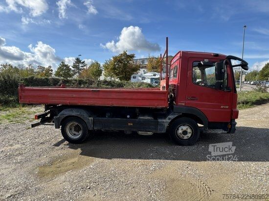 Φορτηγό ανατρεπόμενο βαν MERCEDES-BENZ ATEGO 818