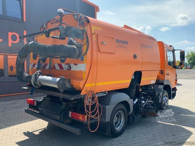 Road sweeper MERCEDES-BENZ Atego Kehrmaschine BUCHER CITYFANT 5000