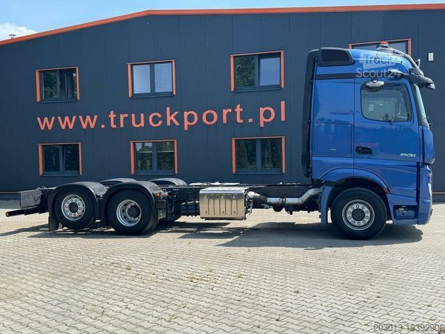 Шасі вантажівки MERCEDES-BENZ Actros 2563 Euro6 L ENA