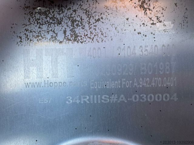 Шасі вантажівки MERCEDES-BENZ Actros 2563 Euro6 L ENA