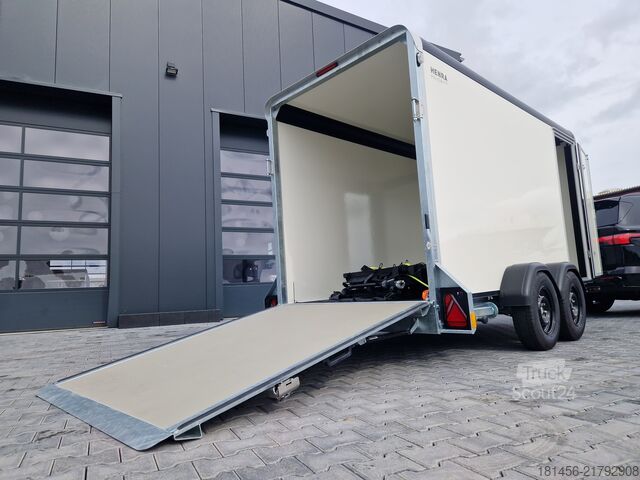 причіп-фургон Henra Mayor expert Rampe Türkombi black direkt