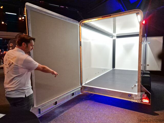 причіп-фургон Henra Mayor expert Rampe Türkombi black direkt