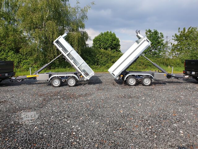 Bennes Monocoques Vezeko KONOS Muldenkipper und Hakenlift Container Anhänger direkt verfügbar