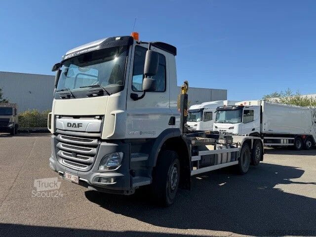 DAF 450 FAN 6X2 dingilli HYVA Loader 20-53-S ile DAF 450 FAN  6X2 axle  with HYVA Loader 20-53-S