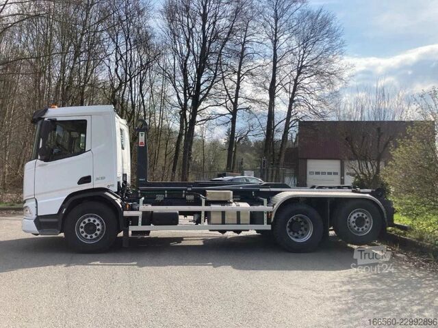 DAF XD 450 FAN 6x2 Yol Tipi, HYVA Loader 20-6.2-S ile, 40'lık Konteyner Pimli (bucking bar pinli), 7 DAF XD 450 FAN  6x2 Road  with HYVA Loader 20-6.2-S...